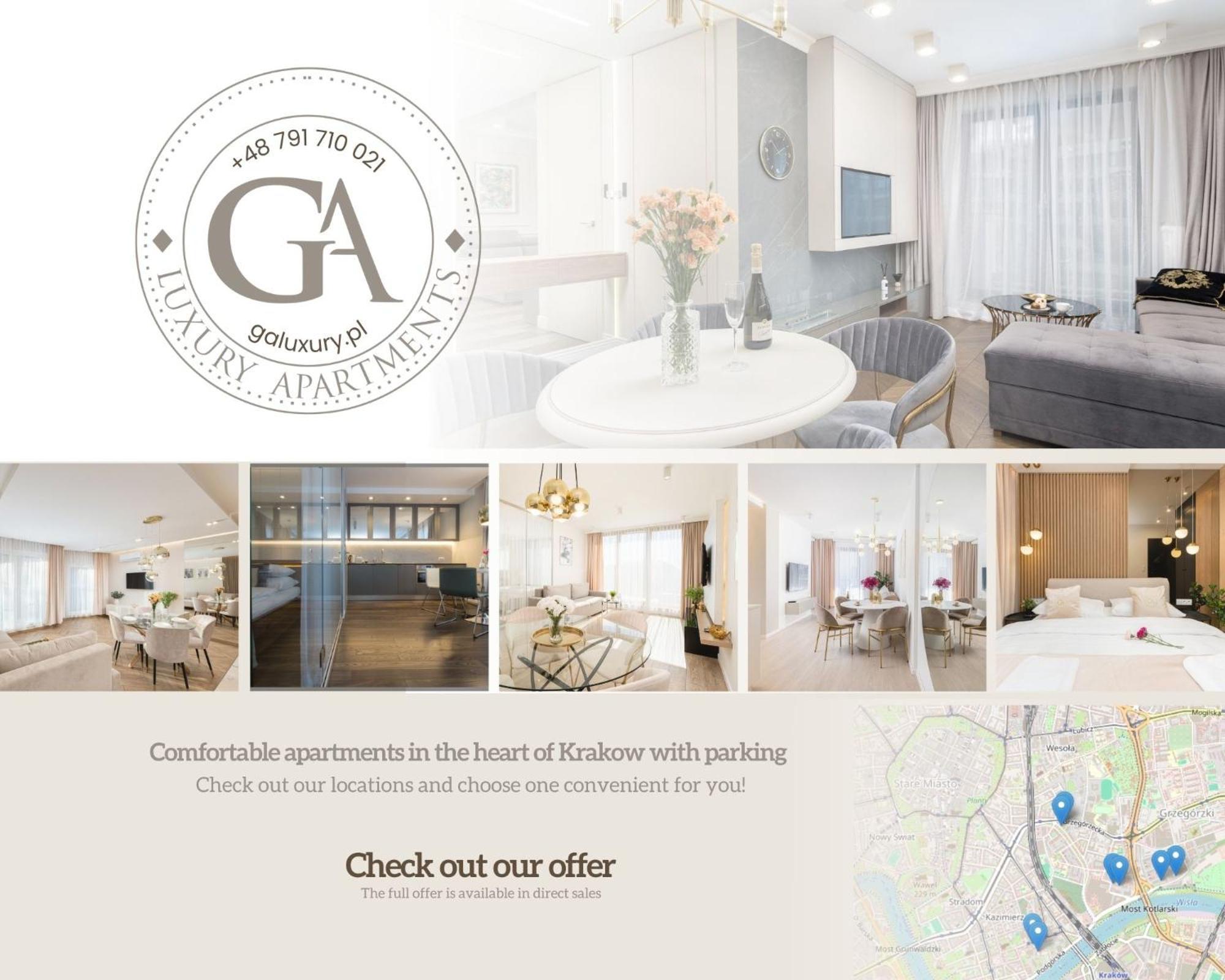 Ga Luxury Apartments G30 Cracovia Esterno foto